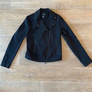 Armani Exchange Stretch Moto Jacket
